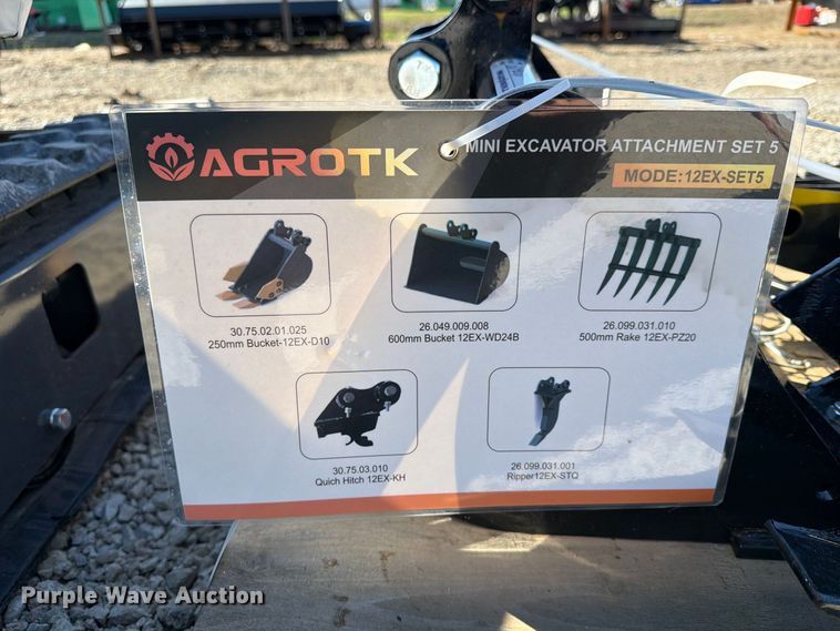 image for item EX4381 CFG Industrial XZ20R mini excavator