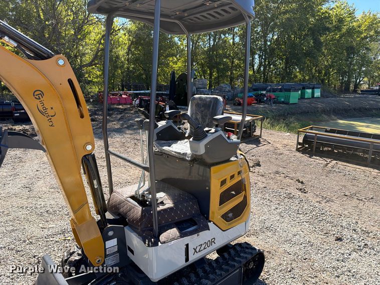 image for item EX4381 CFG Industrial XZ20R mini excavator