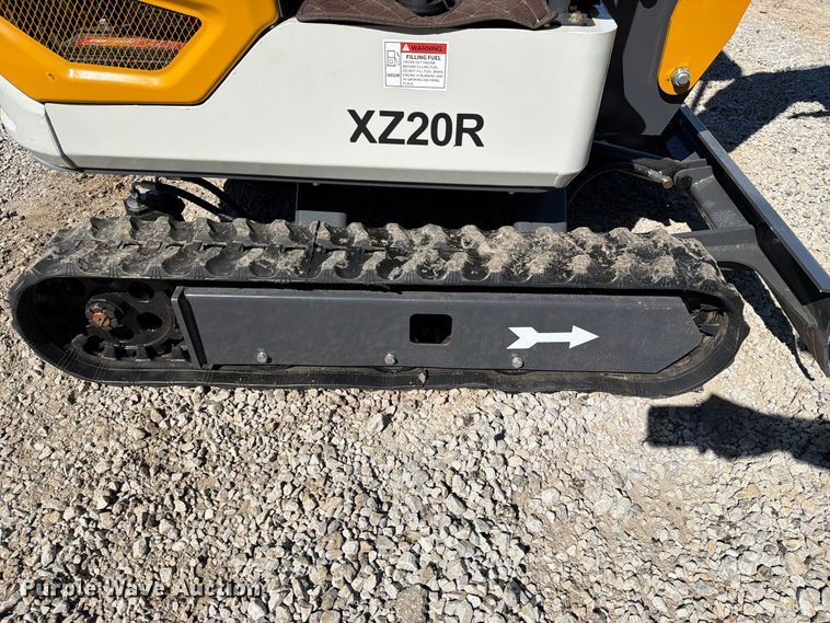 image for item EX4381 CFG Industrial XZ20R mini excavator