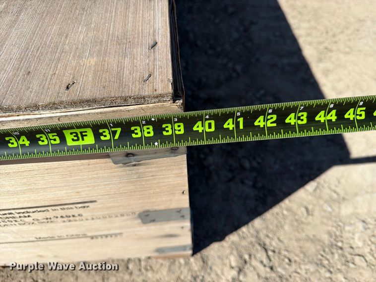 image for item EX4393 KJ K2223 metal shed
