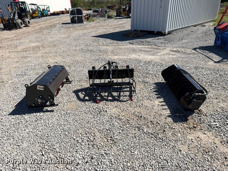image for item EX4394 2026 Vorx Industrial compact utility loader attachments