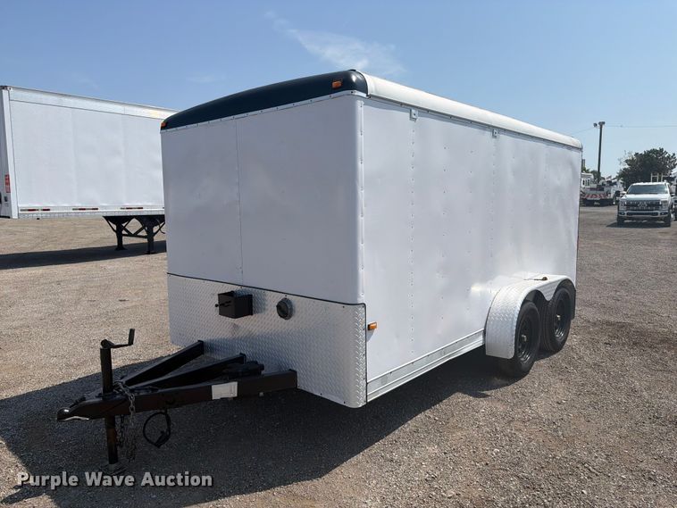 image for item FB5037 2004 Wells Cargo CW1322-102 enclosed cargo trailer