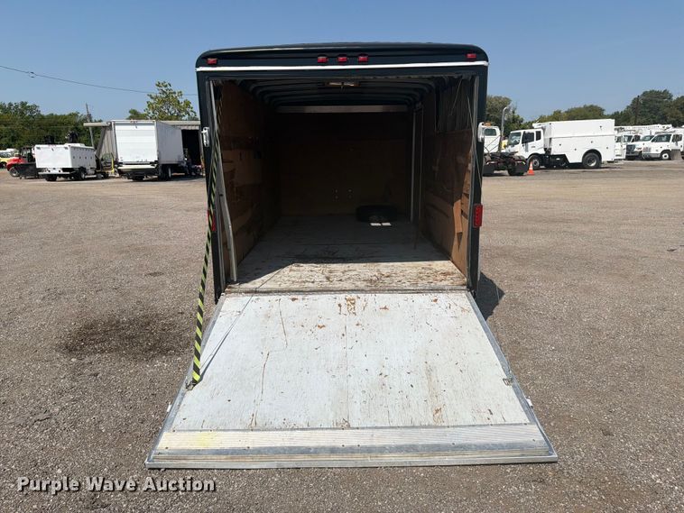 image for item FB5037 2004 Wells Cargo CW1322-102 enclosed cargo trailer