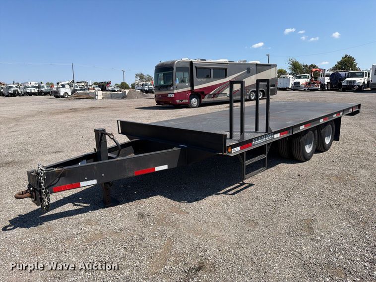 2010 Fleming Trailers TD820-10 flatbed trailer