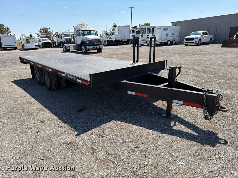 image for item FB5139 2010 Fleming Trailers TD820-10 flatbed trailer
