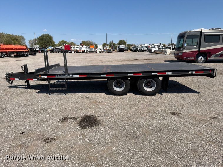 image for item FB5139 2010 Fleming Trailers TD820-10 flatbed trailer