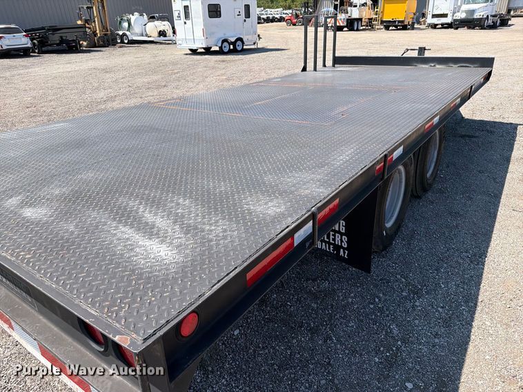 image for item FB5139 2010 Fleming Trailers TD820-10 flatbed trailer