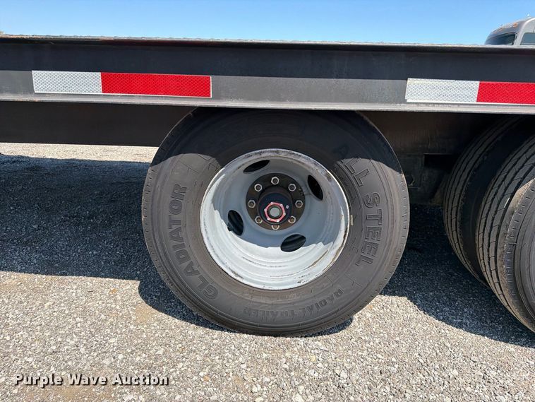 image for item FB5139 2010 Fleming Trailers TD820-10 flatbed trailer