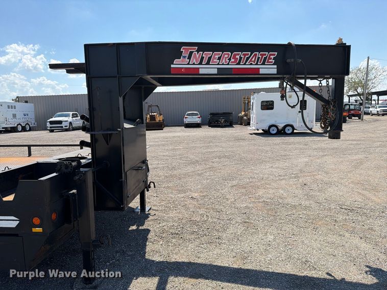 image for item FB5140 2012 Interstate Trailers G20DTA equipment trailer