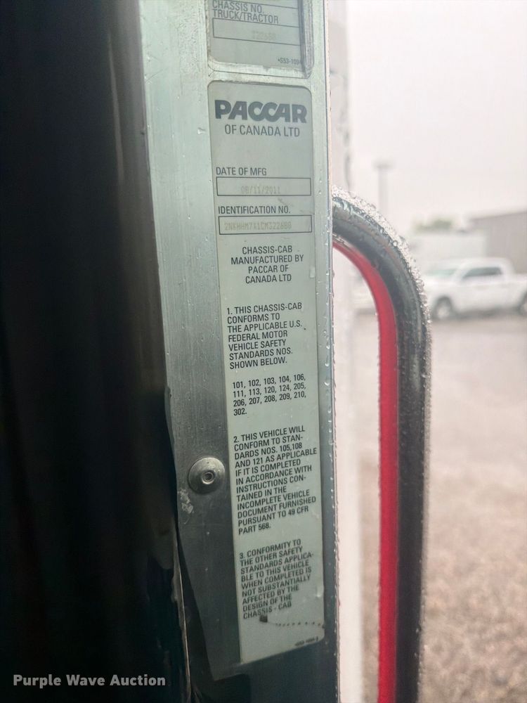 image for item FB5143 2012 Kenworth T370 box truck
