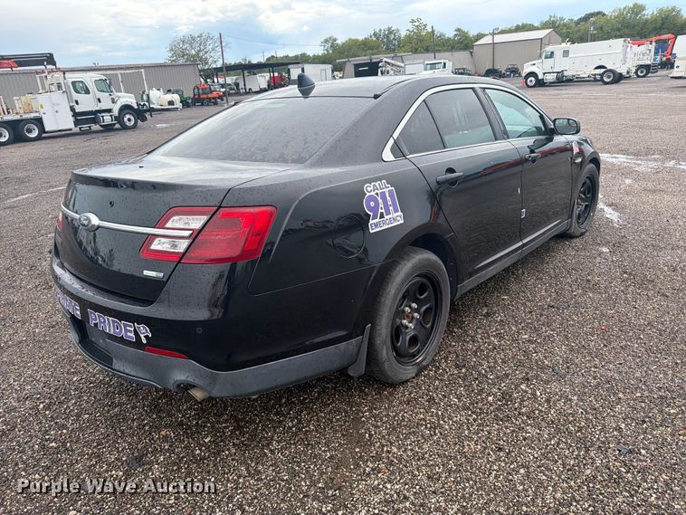 image for item FB5145 2016 Ford Taurus Police Interceptor 