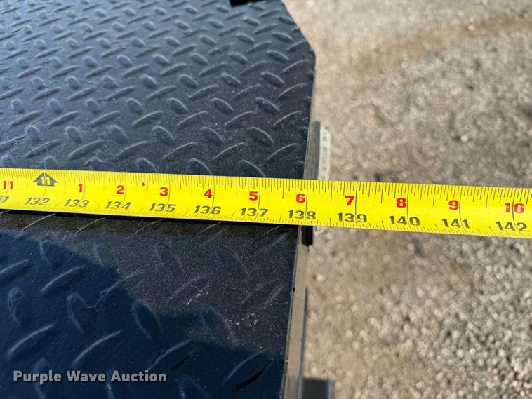 image for item FB5155 2022 Chevrolet Silverado 6500HD Crew Cab flatbed truck