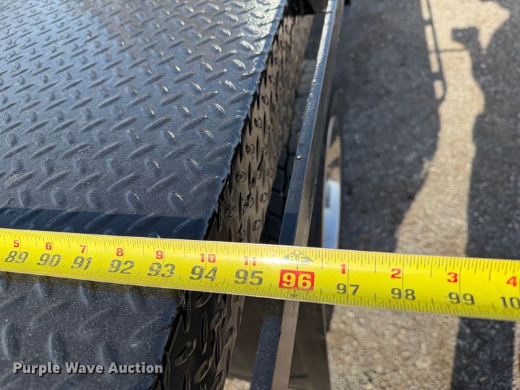 image for item FB5155 2022 Chevrolet Silverado 6500HD Crew Cab flatbed truck
