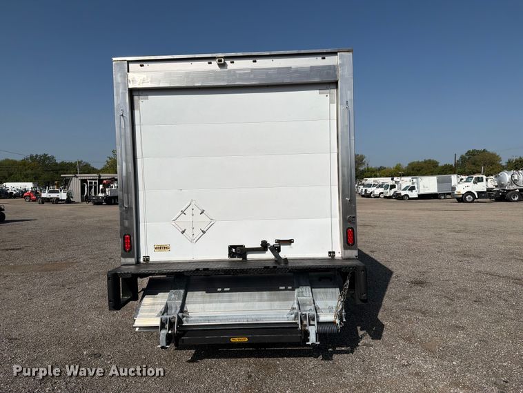 image for item FB5156 2020 Chevrolet Silverado 6500 HD crew cab refrigerated delivery truck