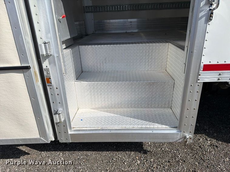 image for item FB5156 2020 Chevrolet Silverado 6500 HD crew cab refrigerated delivery truck