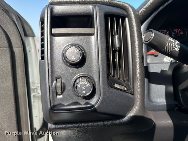 image for item FB5156 2020 Chevrolet Silverado 6500 HD crew cab refrigerated delivery truck