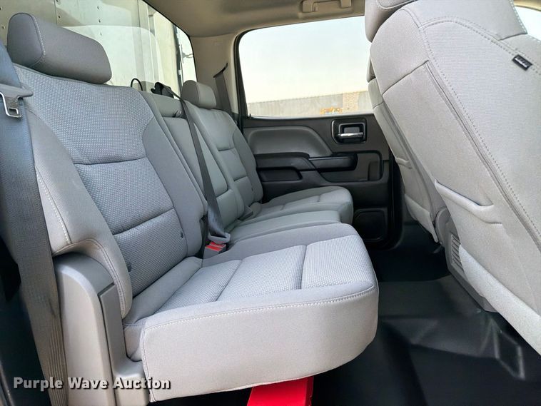 image for item FB5156 2020 Chevrolet Silverado 6500 HD crew cab refrigerated delivery truck