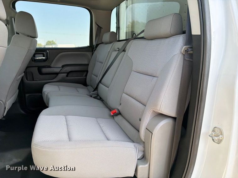 image for item FB5156 2020 Chevrolet Silverado 6500 HD crew cab refrigerated delivery truck