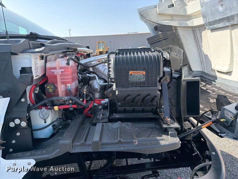 image for item FB5156 2020 Chevrolet Silverado 6500 HD crew cab refrigerated delivery truck
