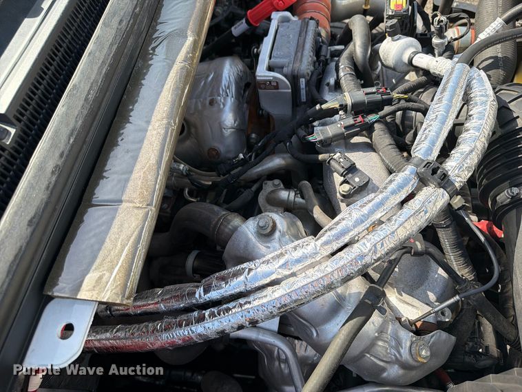 image for item FB5156 2020 Chevrolet Silverado 6500 HD crew cab refrigerated delivery truck