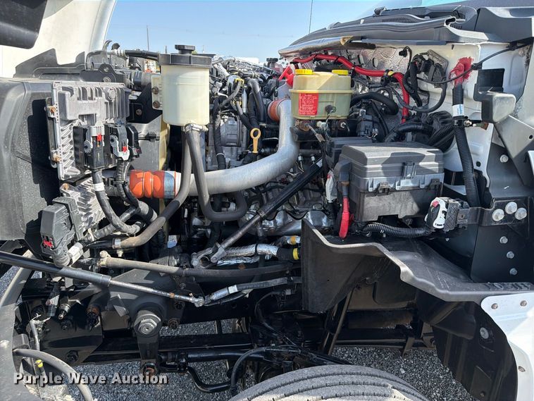 image for item FB5156 2020 Chevrolet Silverado 6500 HD crew cab refrigerated delivery truck