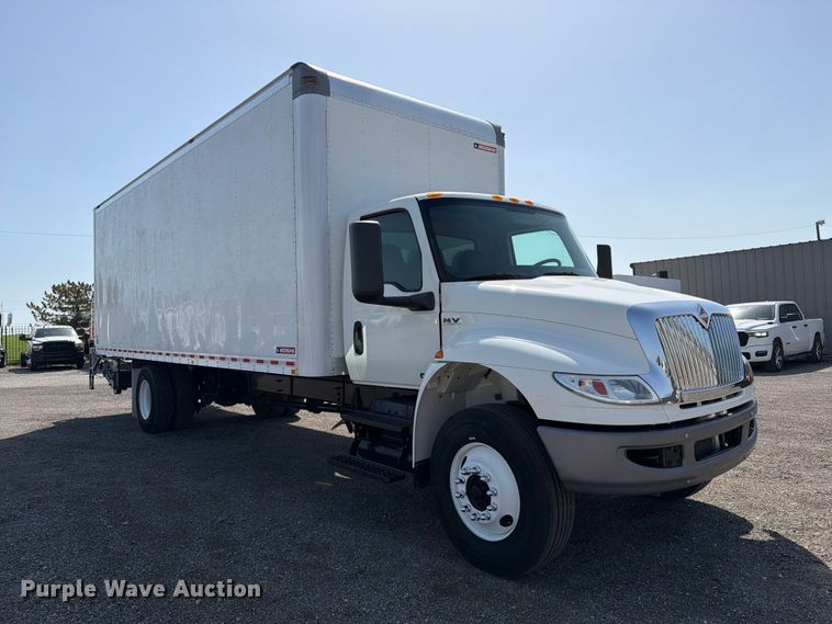image for item FB5157 2021 International MV607 box truck