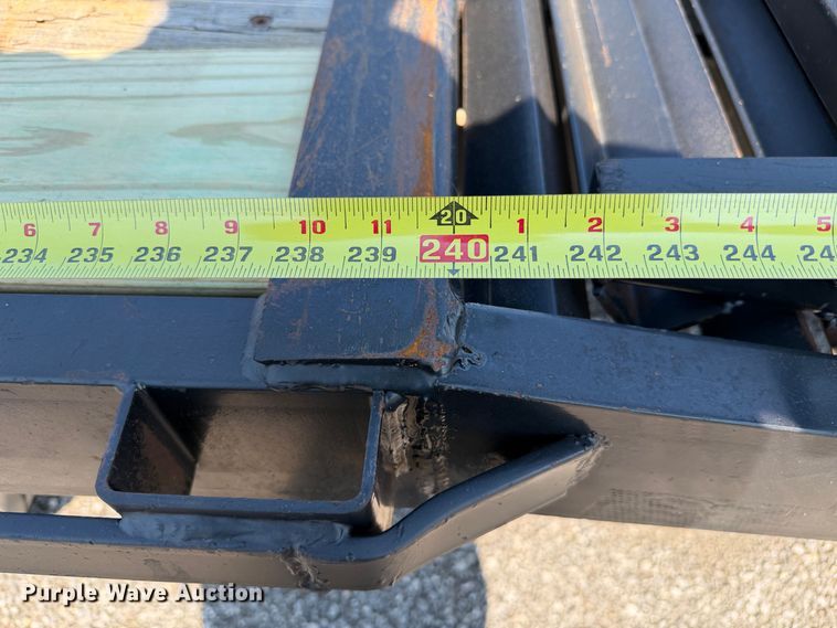 image for item FB5173 2017 BigTex 14GN-20BK+5MR equipment trailer