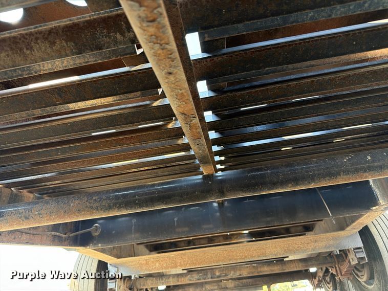 image for item FB5173 2017 BigTex 14GN-20BK+5MR equipment trailer