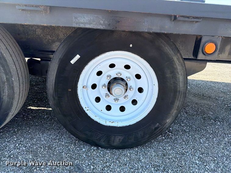 image for item FB5173 2017 BigTex 14GN-20BK+5MR equipment trailer
