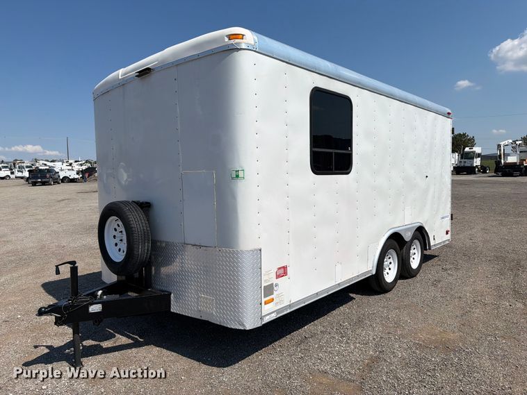 image for item FB5174 2016 Pace CS8516TA2 enclosed cargo trailer