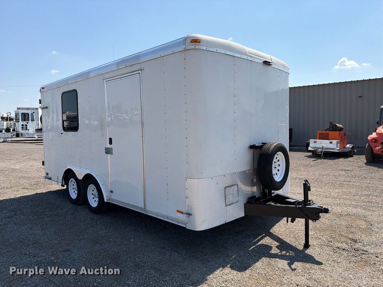 image for item FB5174 2016 Pace CS8516TA2 enclosed cargo trailer
