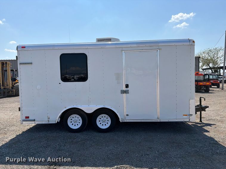 image for item FB5174 2016 Pace CS8516TA2 enclosed cargo trailer