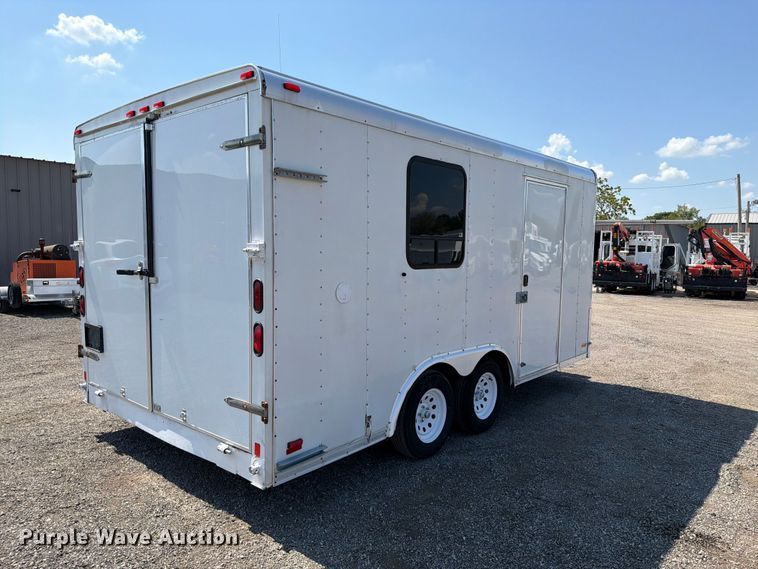 image for item FB5174 2016 Pace CS8516TA2 enclosed cargo trailer