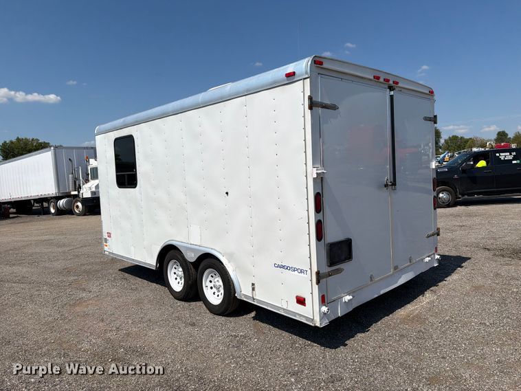image for item FB5174 2016 Pace CS8516TA2 enclosed cargo trailer