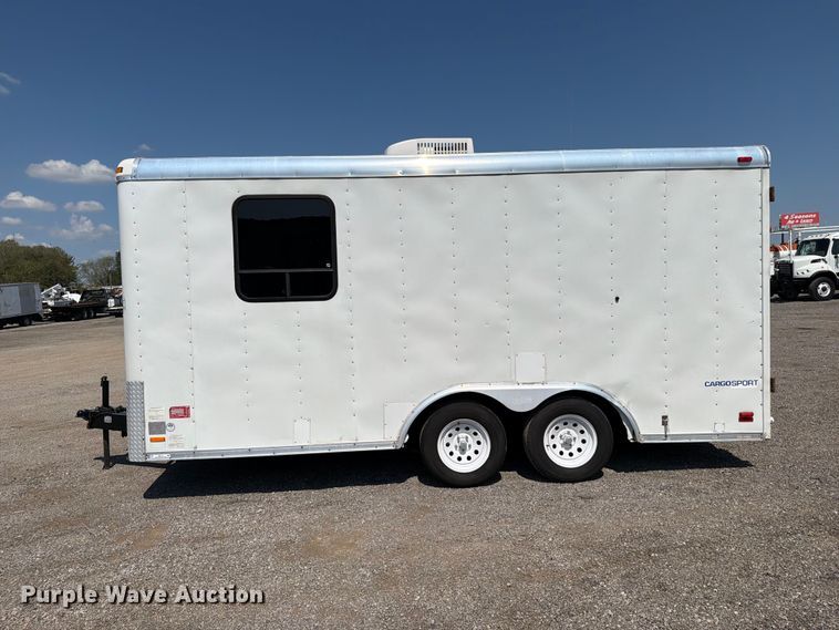 image for item FB5174 2016 Pace CS8516TA2 enclosed cargo trailer