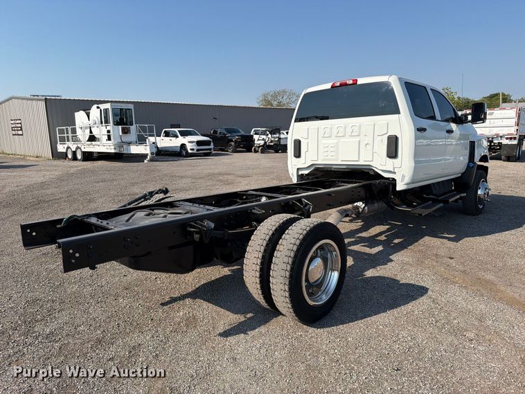 image for item FB5180 2019 International CV515 Crew Cab truck cab and chassis