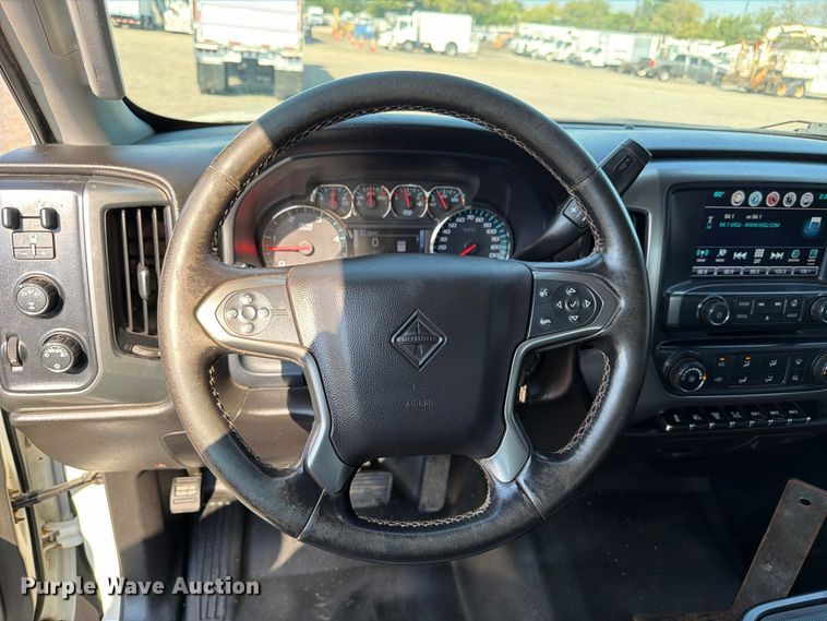 image for item FB5180 2019 International CV515 Crew Cab truck cab and chassis