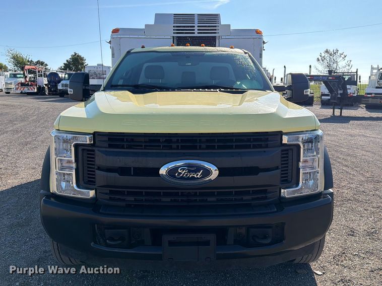 image for item FB5185 2019 Ford F550 refrigerated delivery truck