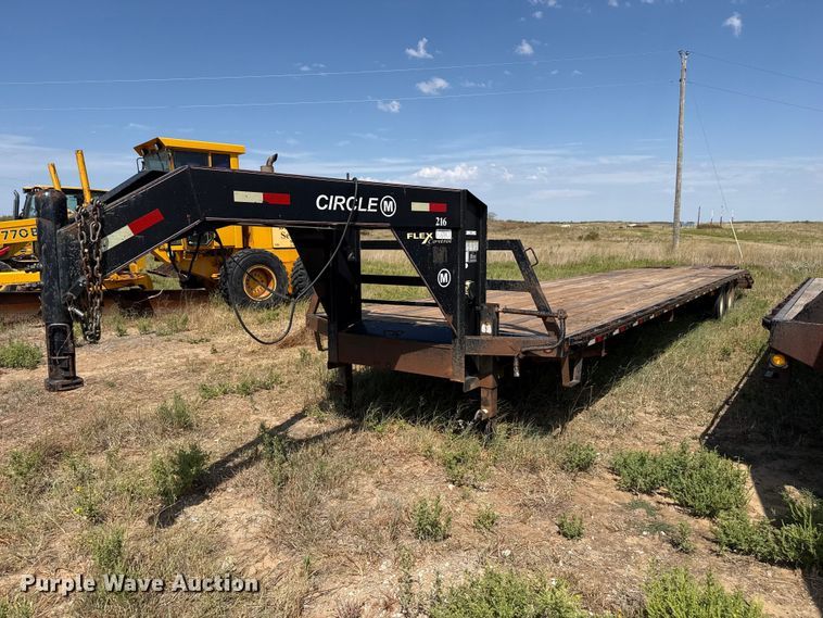 2014 Circle M equipment trailer