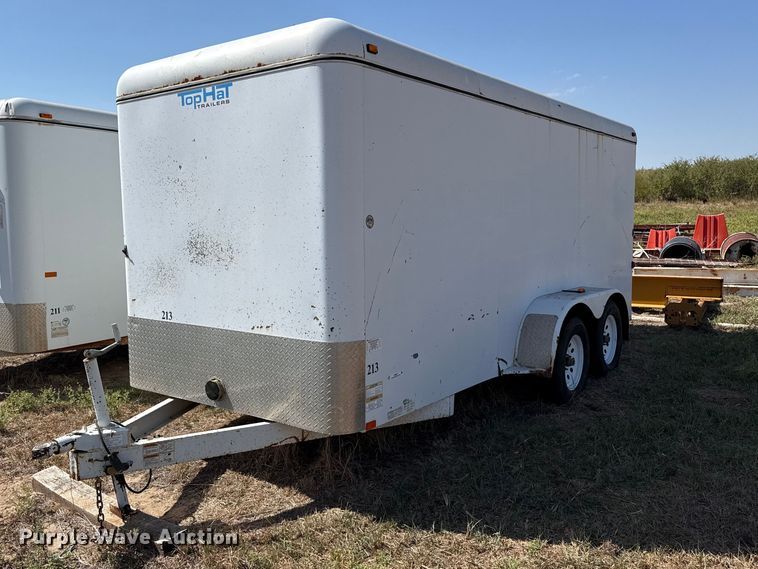 2014 Top Hat BC16x6-7E-D enclosed cargo trailer