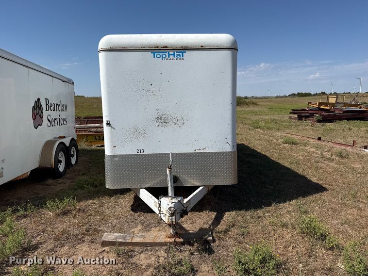 image for item FB6907 2014 Top Hat BC16x6-7E-D enclosed cargo trailer