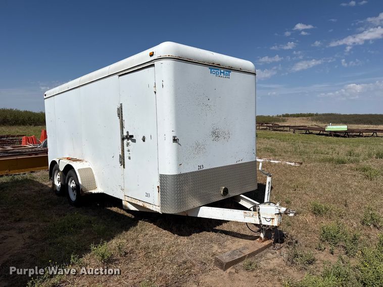 image for item FB6907 2014 Top Hat BC16x6-7E-D enclosed cargo trailer
