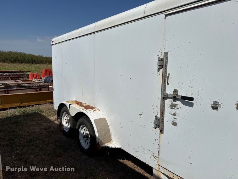 image for item FB6907 2014 Top Hat BC16x6-7E-D enclosed cargo trailer