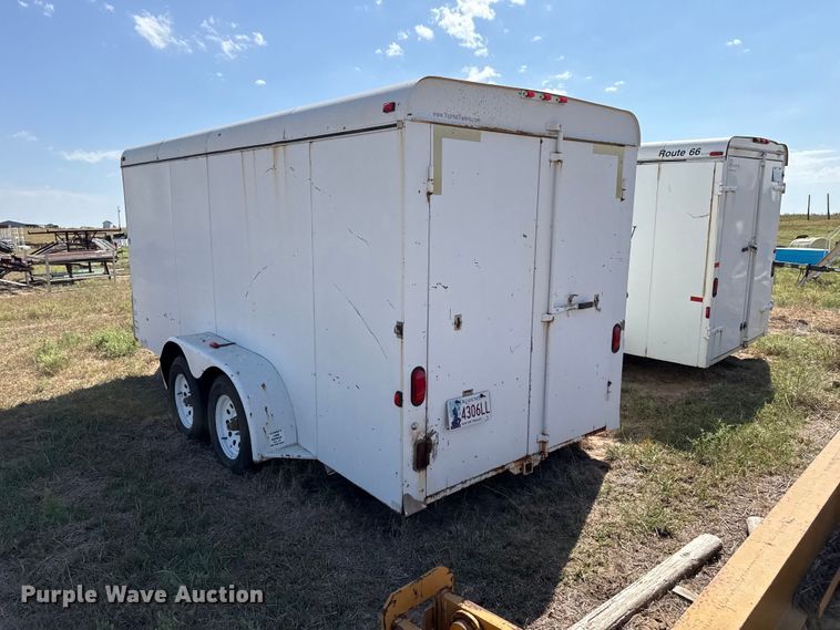 image for item FB6907 2014 Top Hat BC16x6-7E-D enclosed cargo trailer