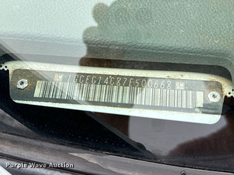 image for item FB6938 2007 Chevrolet Silverado 1500 pickup truck