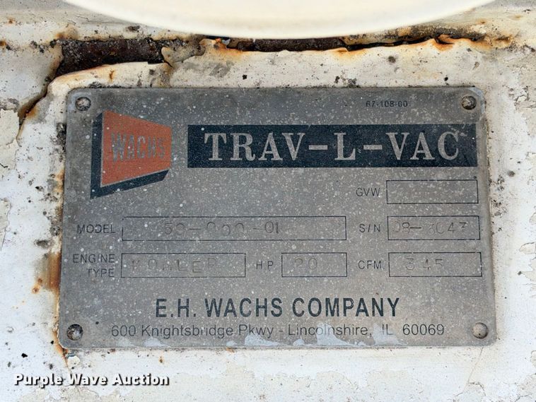 image for item FB8349 Wachs 59-000-01 vacuum