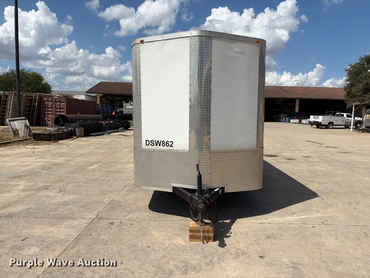 image for item FB8356 2017 Arising Industries 716VTRW enclosed cargo trailer