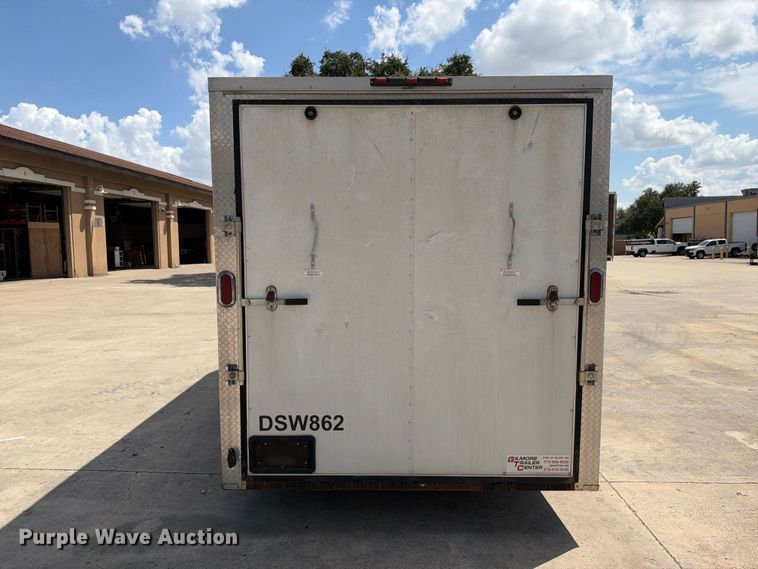 image for item FB8356 2017 Arising Industries 716VTRW enclosed cargo trailer