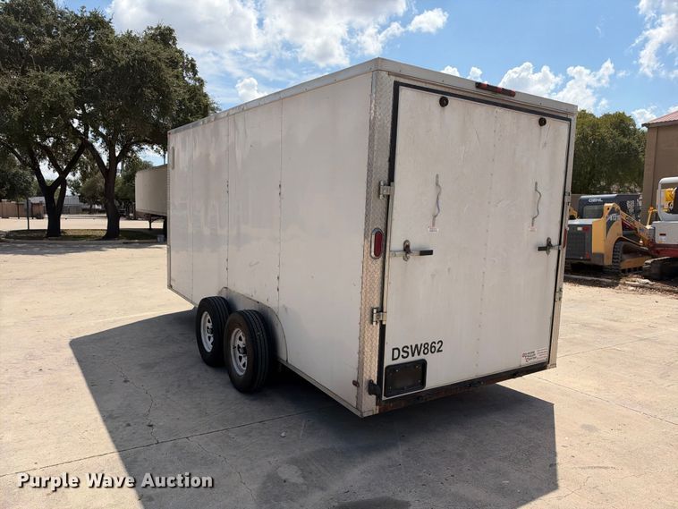 image for item FB8356 2017 Arising Industries 716VTRW enclosed cargo trailer