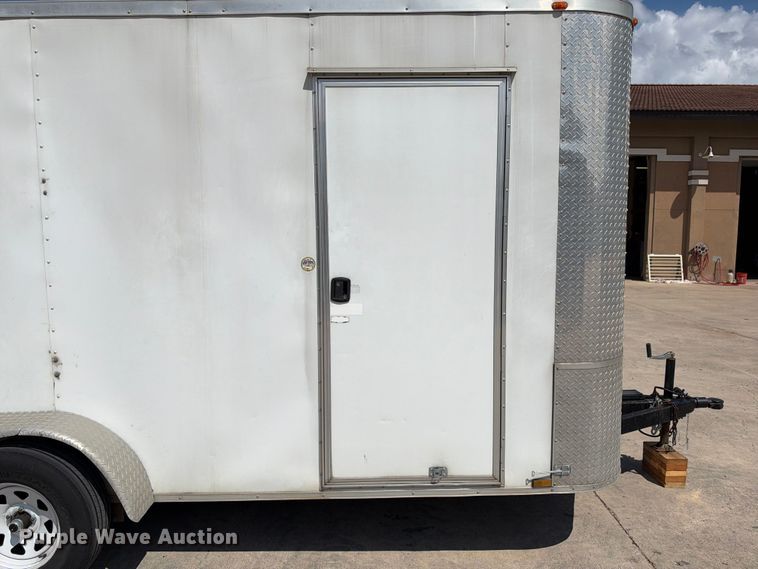 image for item FB8356 2017 Arising Industries 716VTRW enclosed cargo trailer